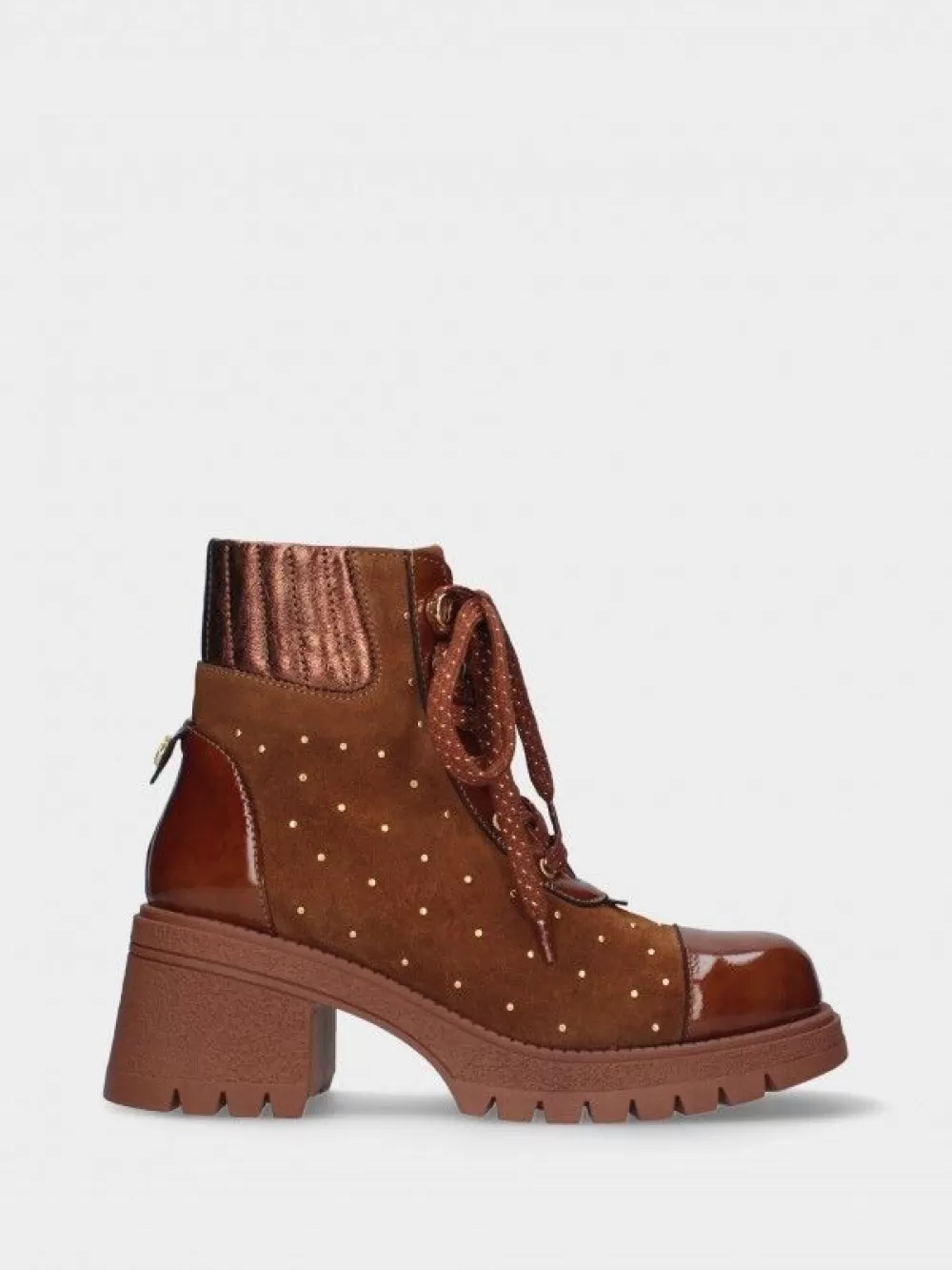 TIFFANY Botins^Botim Camel Sola Chunky 01