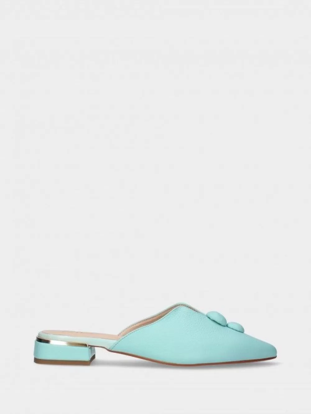 LEA Mules^Mule Turquesa Para Mulher 59